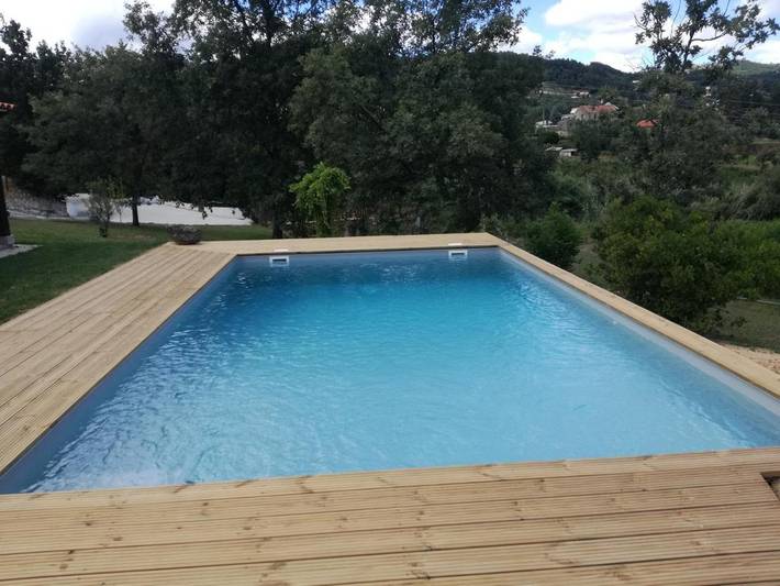 Location de vacances pour 9 personnes, avec piscine et vue ainsi que jardin et vue sur le lac, animaux acceptés à Covilhã - 2