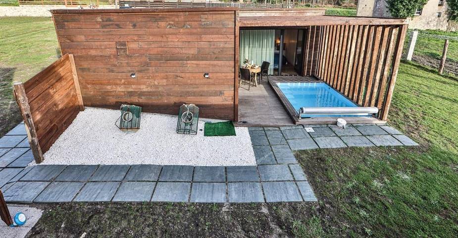 Chalet para 4 personas, con piscina además de jacuzzi y jardín en Costa da Morte - 4