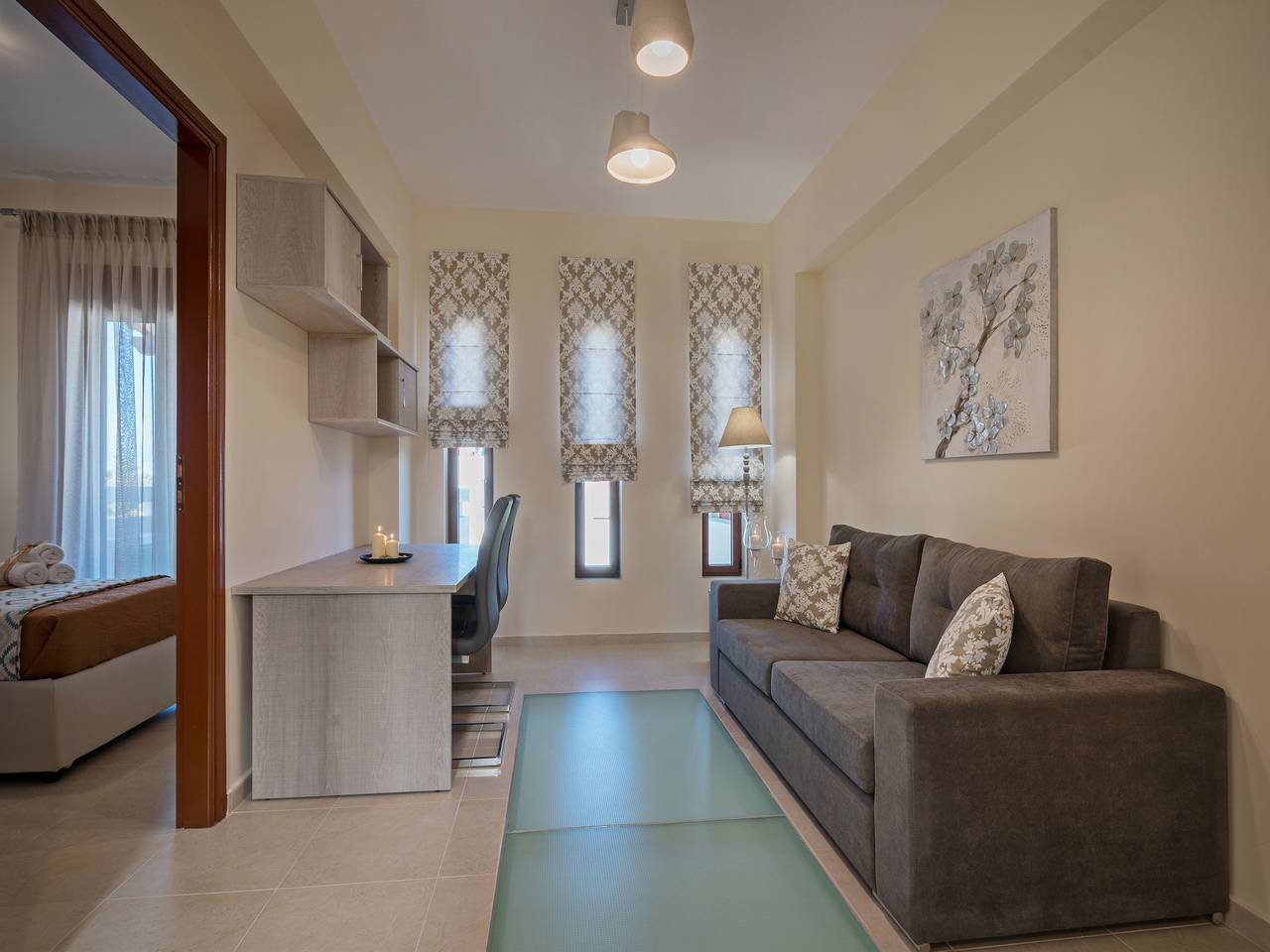 Villa in Gallos nahe Rethymno Strand in Rethymno und Umgebung