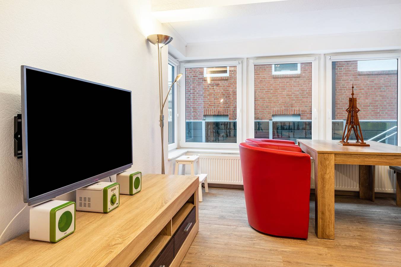 Geheel appartement, Appartement '3-raum-ferienwohnung 1 Vorderdeck' met Privéterras, Tuin en Wi-Fi in Duhnen, Cuxhaven