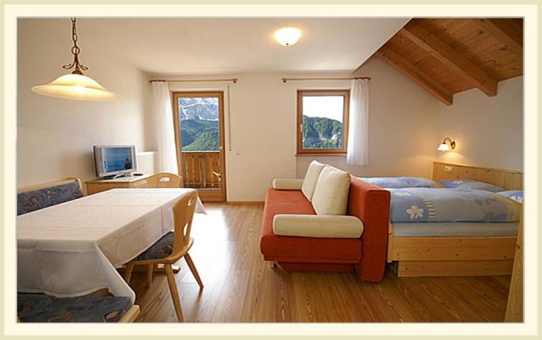 Ferienwohnung für 2 Personen, mit Garten in Wengen (Italien)