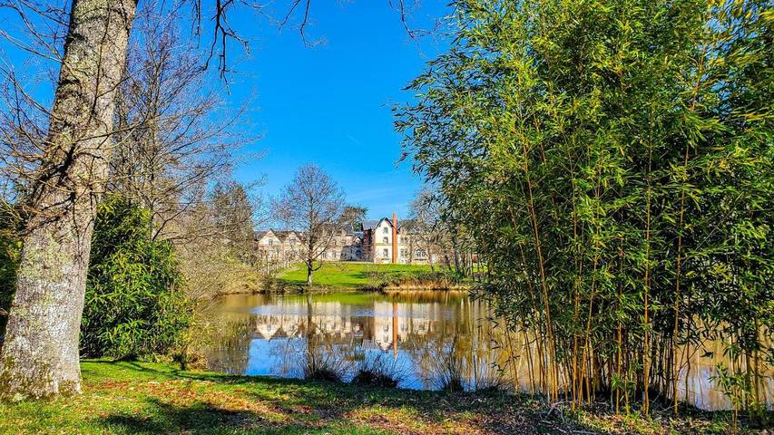 Parc de vacances pour 2 personnes, avec piscine ainsi que sauna et jardin à Neuvy-sur-Barangeon - 2
