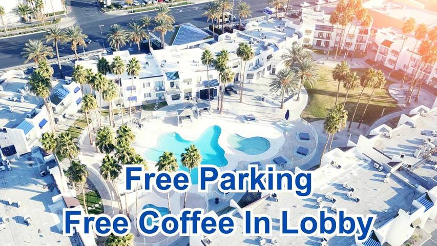 Hotel dla 4 osób, z basen w Paradise (Las Vegas)