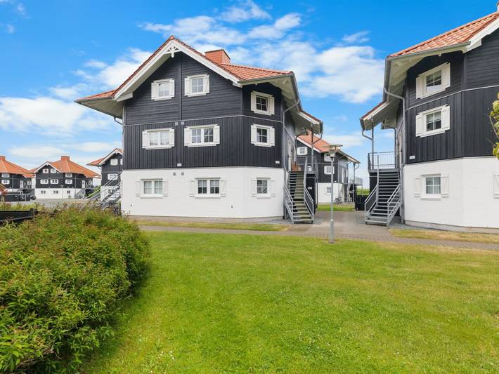 Ferielejlighed for 6 personer, med Balkon og Terrasse samt Sauna i Bogense
