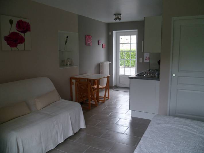 Gîte pour 3 personnes, avec jardin à Saint-Coulomb - 3