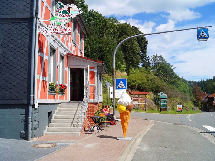 Ferienwohnung für 2 Personen, mit Balkon und Garten in Tanne - 2