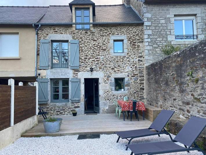 Maison de vacances pour 4 personnes, avec jardin ainsi que terrasse et vue - 1