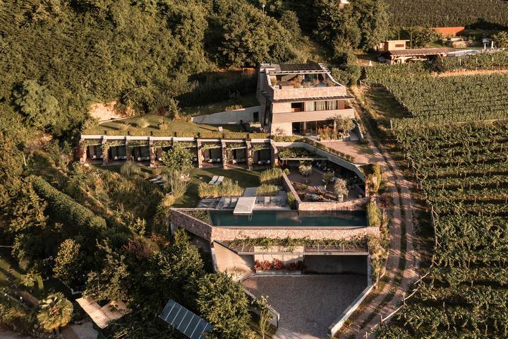 Ferienwohnung für 2 Personen, mit Garten und Sauna sowie Seeblick in Kaltern an der Weinstraße - 4