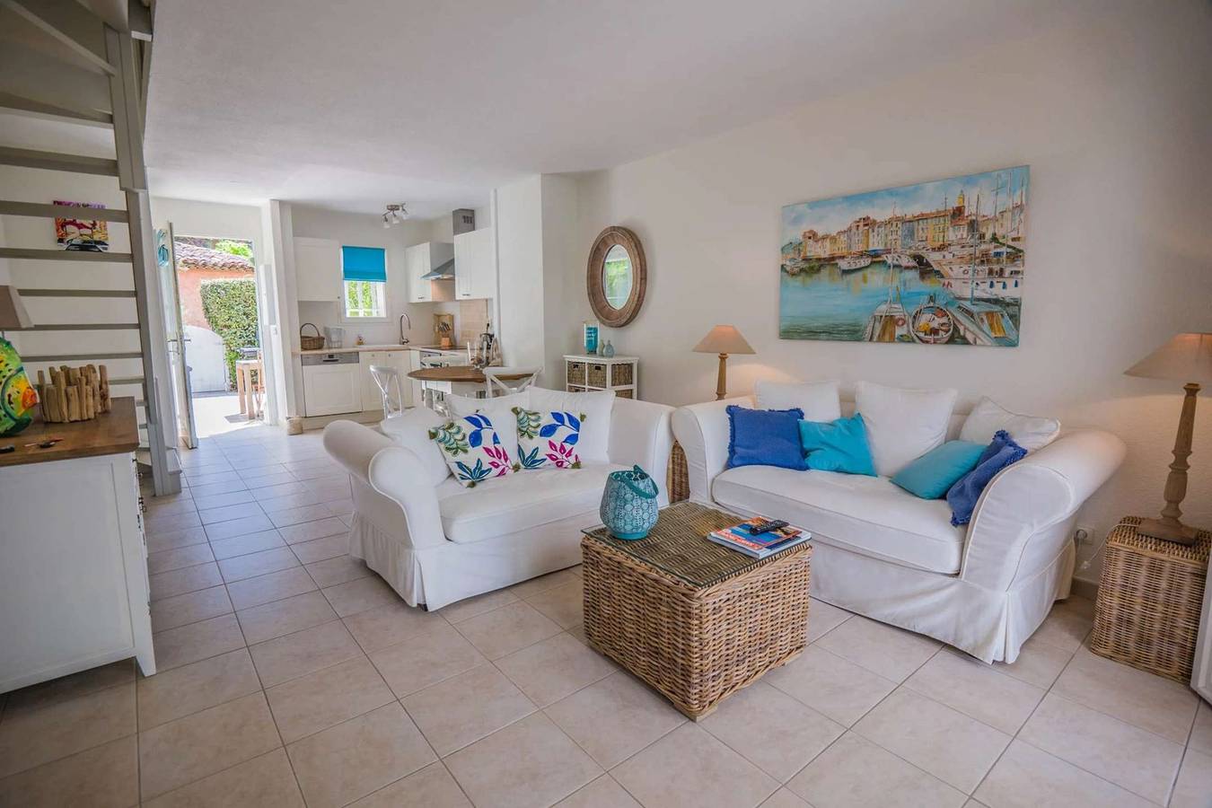 Apartamento vacacional entero, Port Cogolin – Fisherman's house with boat mooring. in Cogolin, Costa mediterránea (Francia)