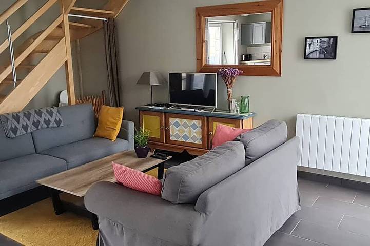 Gîte pour 4 personnes, avec jardin à Saint-Georges-de-la-Rivière