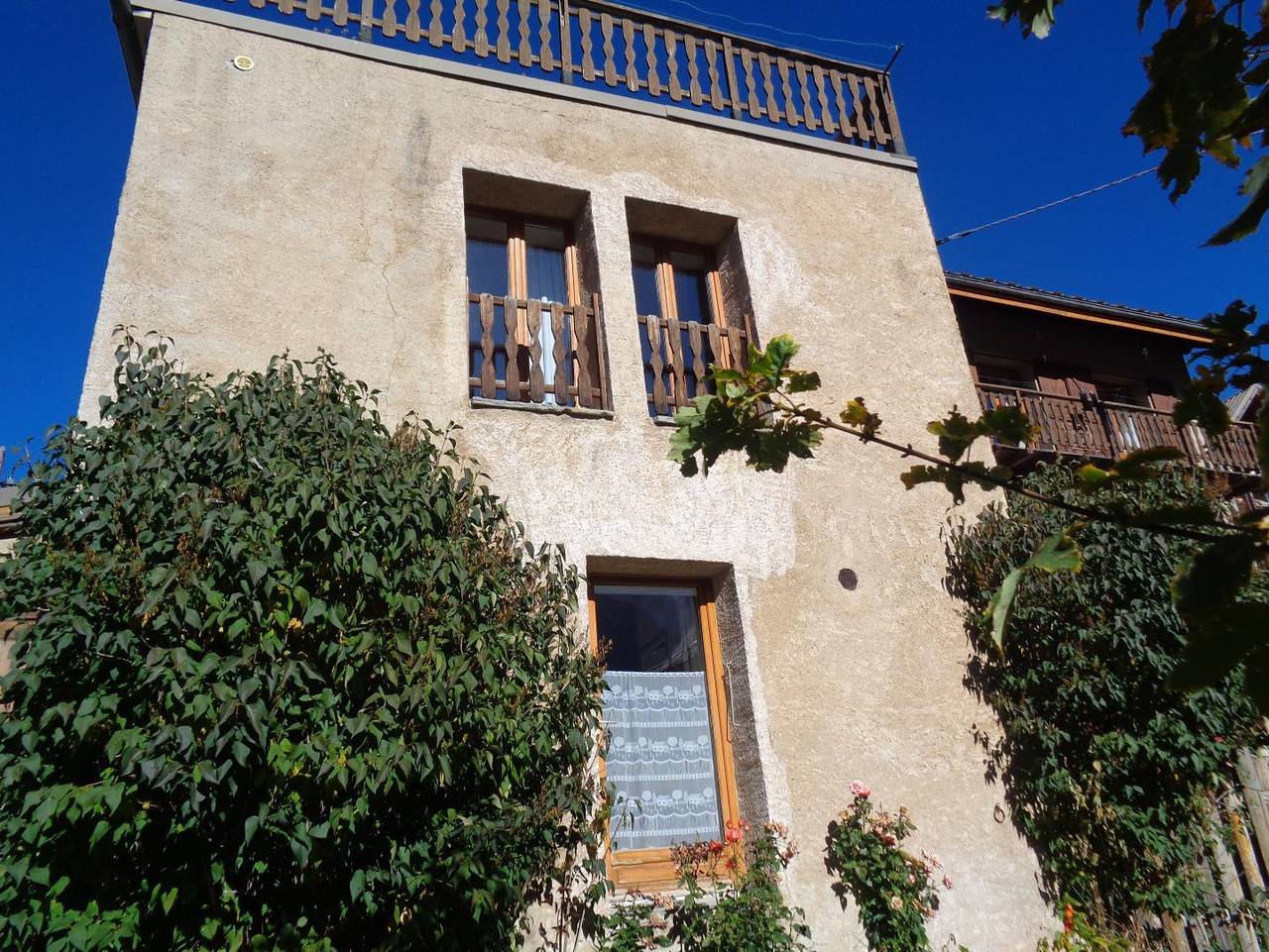 Gîte voor 3 personen met terras in Les Hieres, La Grave