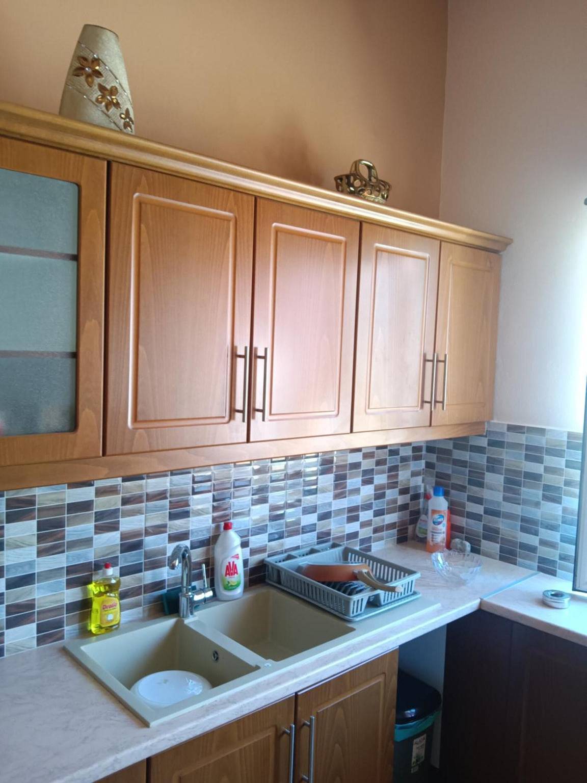 Ganze Wohnung, Apartment 'One Bedroom' mit Bergblick, Wlan und Klimaanlage in Agia Marina (Dodekanes), Leros