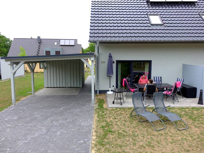 Ferienhaus für 6 Personen, mit Terrasse und Sauna sowie Garten in Malchow - 2