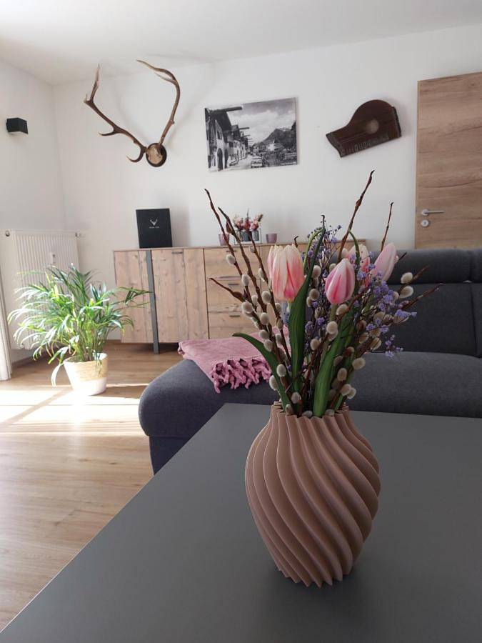 Ferienwohnung für 6 Personen, mit Balkon und Sauna sowie Ausblick