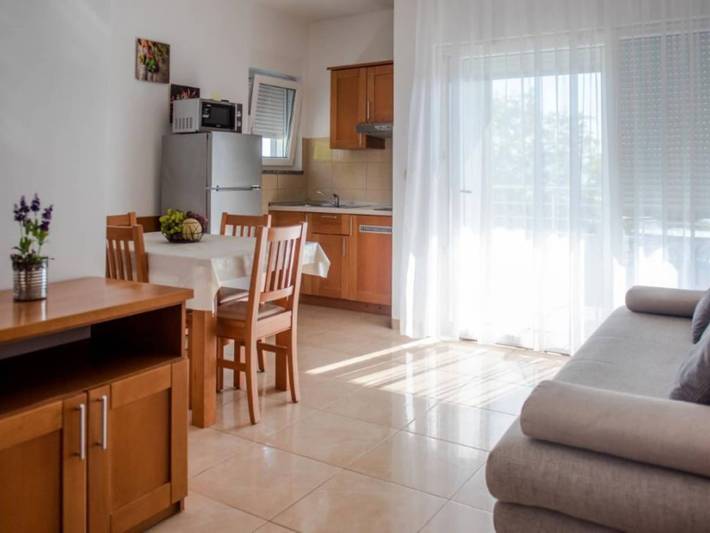 Apartament wakacyjny dla 4 osób, z Balkon w Zaostrog