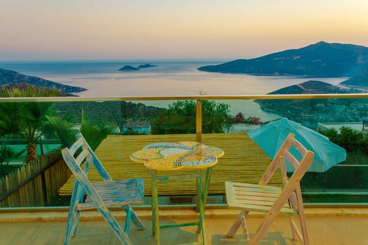 Villa für 6 Personen mit Pool in Kaş, Saklıkent