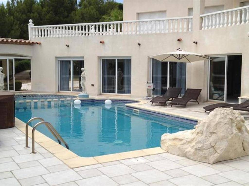 La Pinède D'Estarac in Bages (Aude), Côte méditerranéenne (France)
