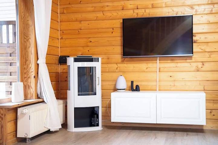 Ferienpark für 4 Personen, mit Garten und Terrasse sowie Sauna, mit Haustier in Sachsen-Anhalt