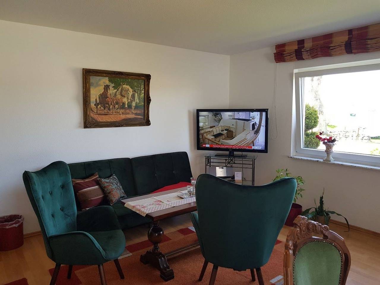 Ganze Ferienwohnung, Ferienwohnung am See - 2 Raum Ferienwohnung mit Seeblick in Seedorf (Sellin), Sellin