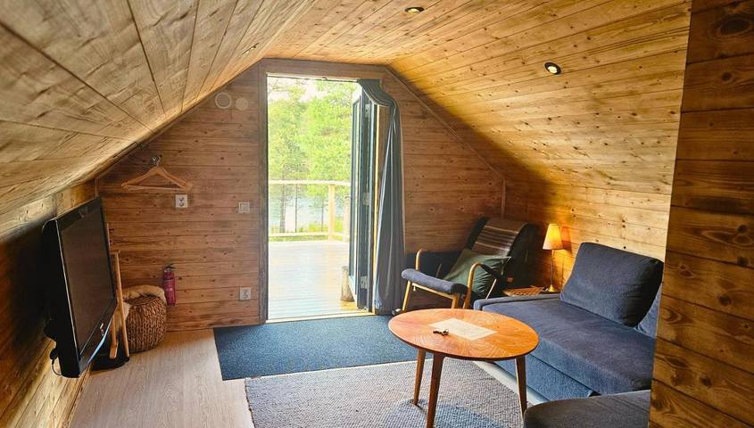 BnB für 4 Personen, mit Sauna und Ausblick sowie Terrasse in Schweden