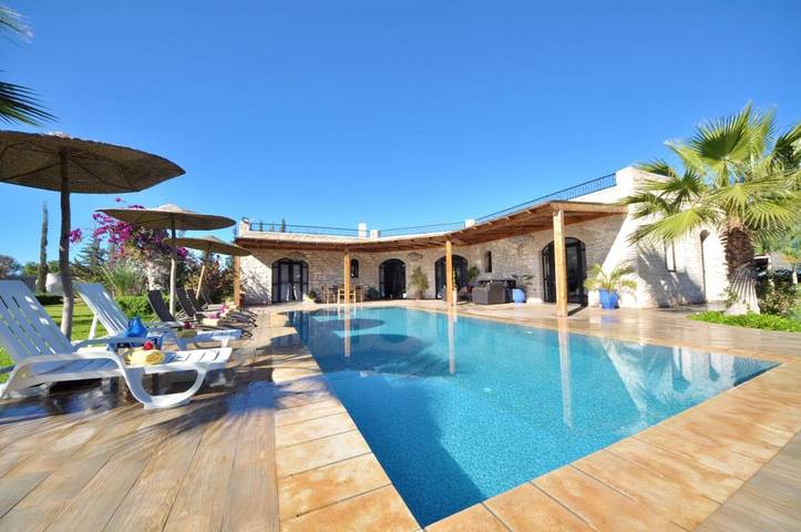 Location de vacances pour 8 personnes, avec piscine et jardin ainsi que sauna et vue dans Sidi Kaouki - 3