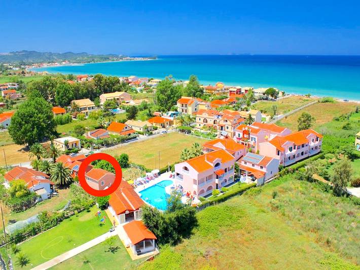 Gîte pour 4 personnes, avec balcon et jardin dans Acharavi - 2