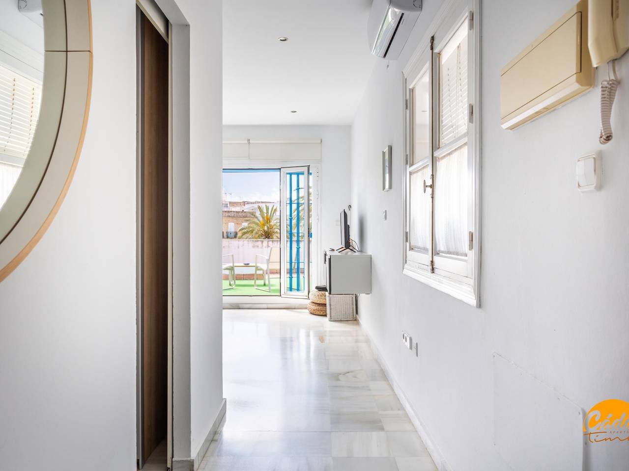 Appartement de vacances entier, Charming Penthouse in the Heart of Cádiz in Vieille ville de Cadix, Cadix