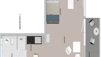 Apartamento para 2 Personas en Friburgo, Alta Selva Negra, Foto 1