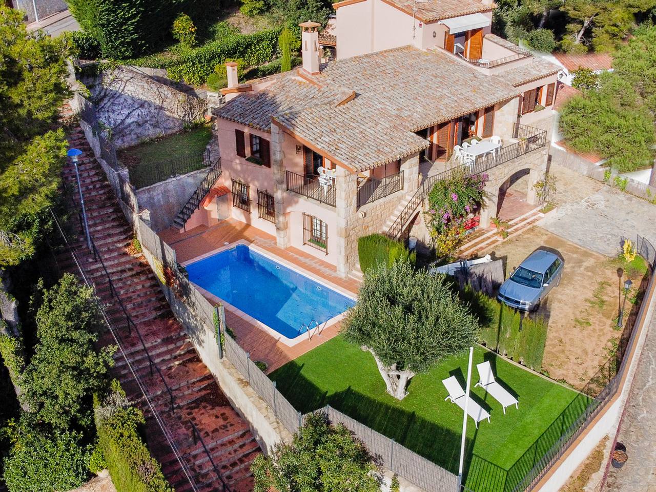 Villa voor 12 personen met zwembad in Llafranc, Palafrugell