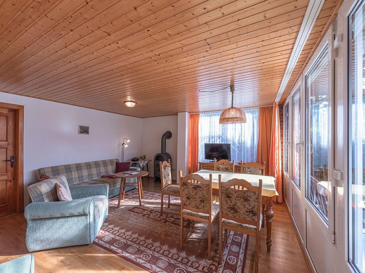 Ferienhaus Luett Huus in Lärz, Müritz