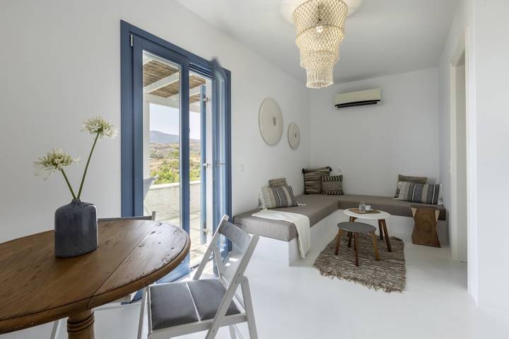 The White Villa in Andros