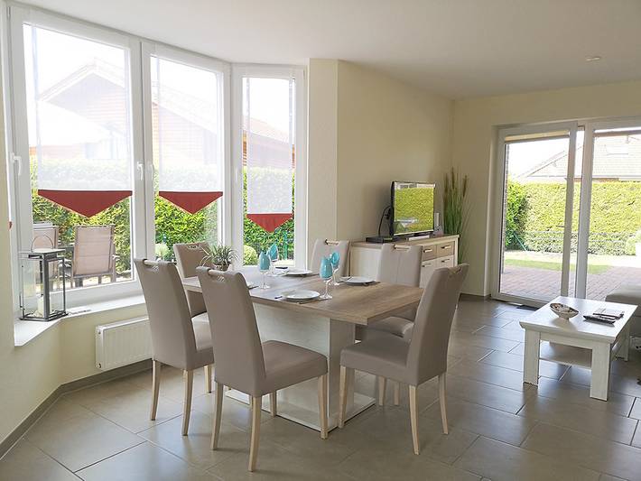Ferienhaus für 7 Personen, mit Balkon und Terrasse sowie Garten und Pool in Walchum - 4