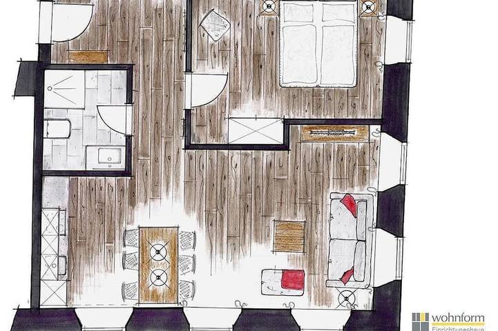 BnB für 4 Personen in Unterammergau