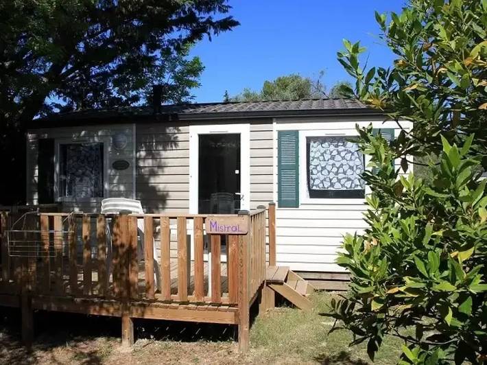 Mobil home pour 4 personnes, avec bassin pour enfant à Junas - 3