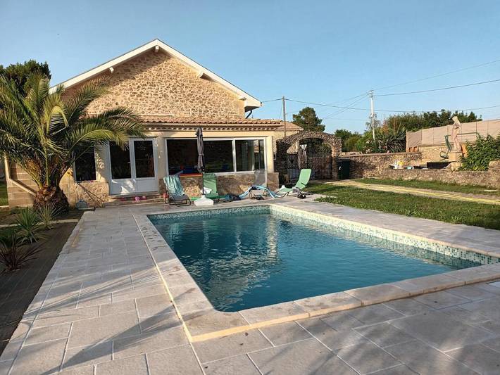 Maison de vacances pour 6 personnes, avec jardin et piscine - 1