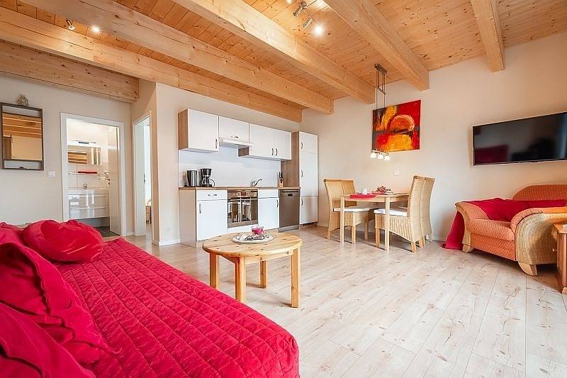 Ganze Ferienwohnung, Ostseegarten Langholz - Ferienwohnung Kleine Wolke für bis zu 2 Personen in Waabs, Rendsburg-Eckernförde