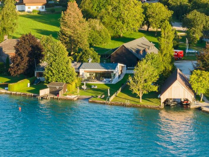 Ferienhaus für 8 Personen, mit Ausblick und Garten sowie Seeblick, mit Haustier im Salzkammergut - 2