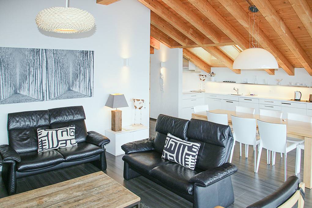 Appartement de vacances entier, Appartement de vacances pour 8 personnes avec sauna in Veysonnaz, Alpes valaisannes
