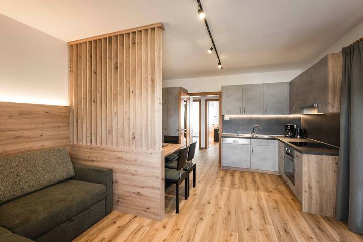 Appartement entier, Appartement "Hofblick" avec vue sur les montagnes, terrasse privée et Wi-Fi in Gifen, Rodengo