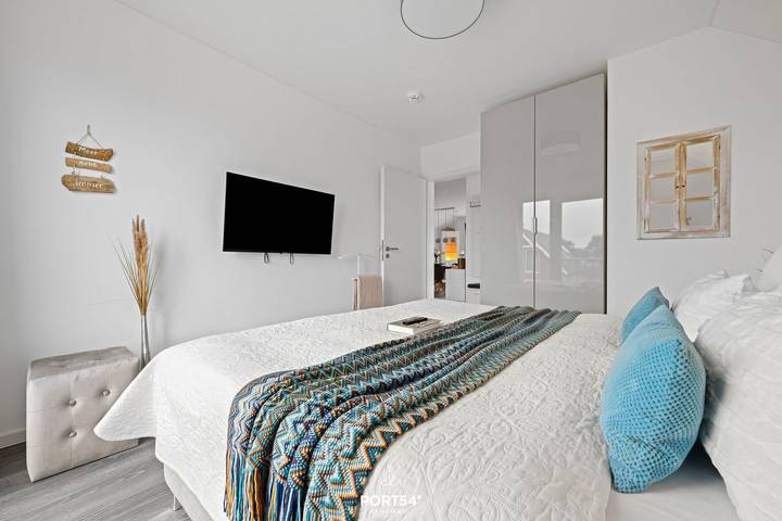 Ganze Wohnung, Dock 40 im Nordseeresort- Kamin, Sauna, Balkon mit Ausblick ins Grüne in Büsum, Kreis Dithmarschen