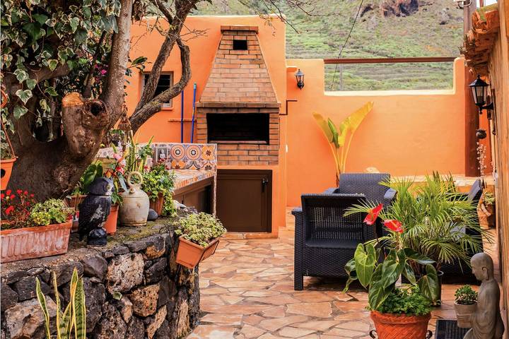 Casa rural para 5 personas, con Balcón y Jardín en Buenavista del Norte