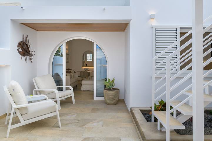 Vakantieappartement voor 4 personen, with terras and tuin as well as uitzicht op zee - 1