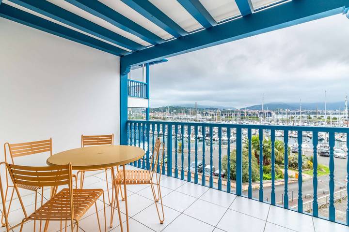 Gîte pour 6 personnes, avec Balcon et Terrasse dans Grande Plage (Hendaye)