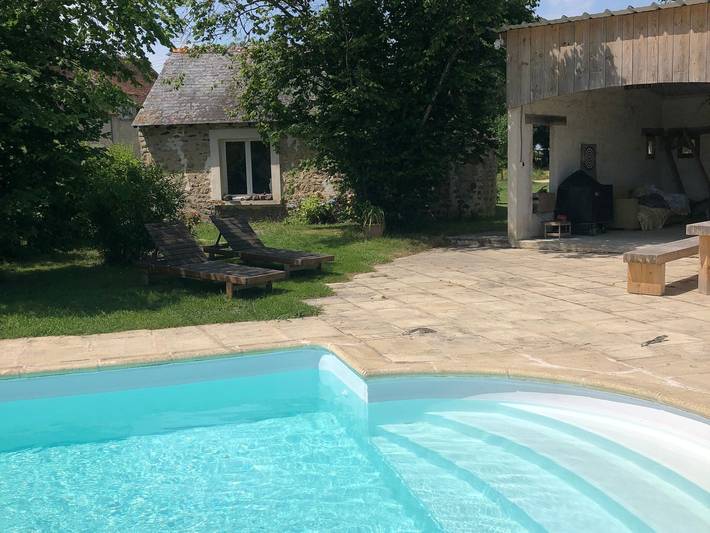 Gîte pour 4 personnes, avec jardin