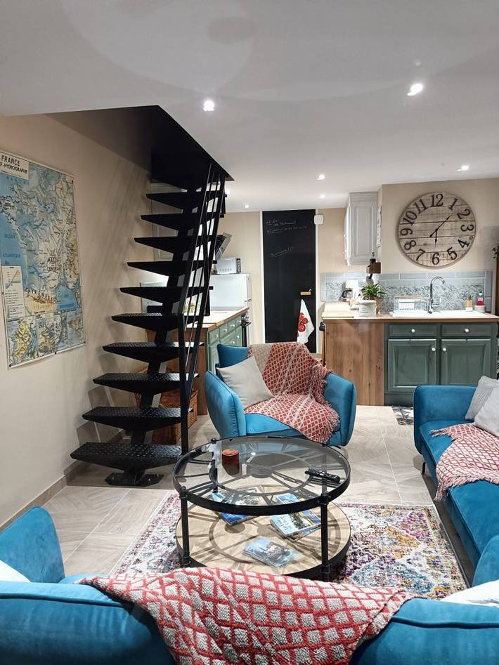 Gîte pour 5 personnes, avec jardin et terrasse ainsi que sauna et jacuzzi - 1