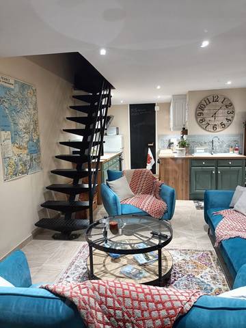 Gîte pour 5 personnes, avec terrasse et jacuzzi ainsi que sauna et jardin dans Le Controis-en-Sologne