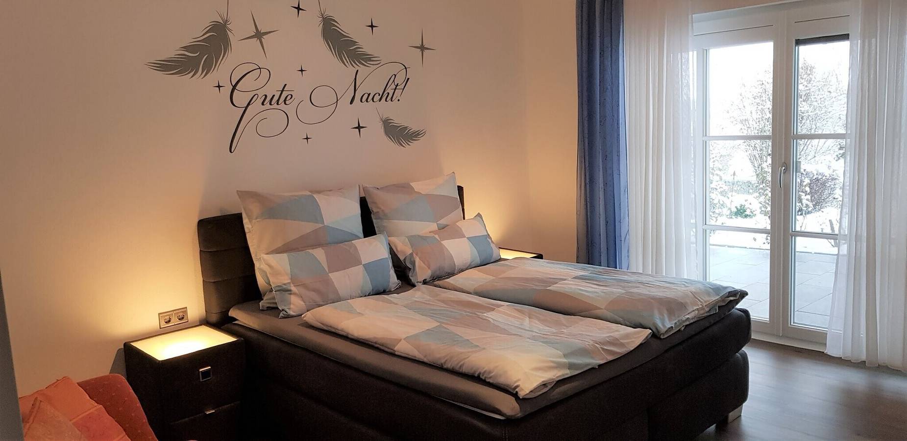 Ganze Wohnung, Ferienwohnung "Breit - Kirchdorf" mit Bergblick, privater Terrasse und Wlan in Kirchdorf im Wald, Ostbayern