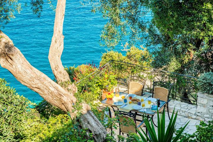 Ferienwohnung für 4 Personen, mit Balkon und Terrasse sowie Garten und Ausblick in Griechenland - 4