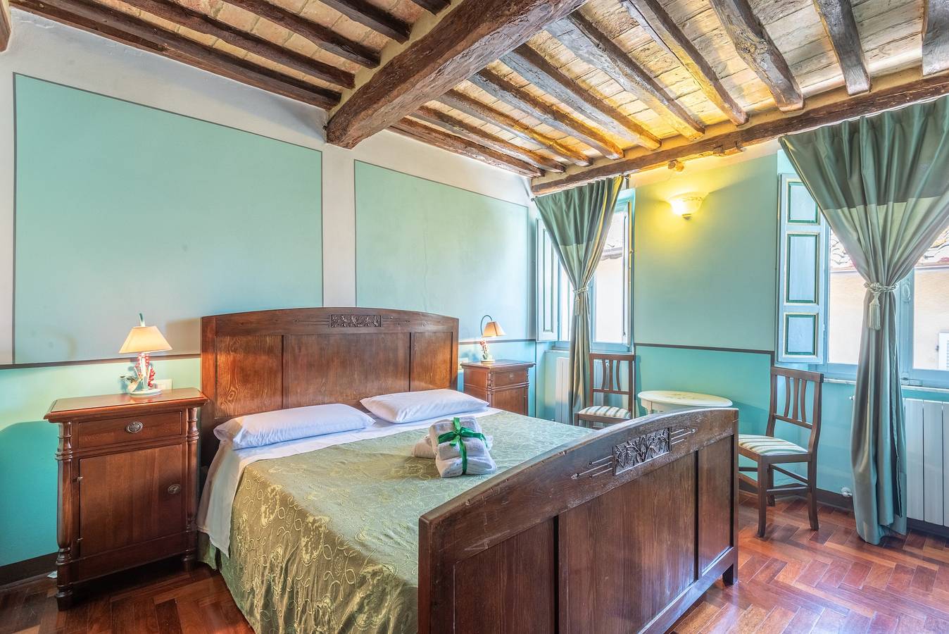 Camera 'Camera Verde' con terrazza condivisa e Wi-Fi in Montalcino, Val d’Orcia