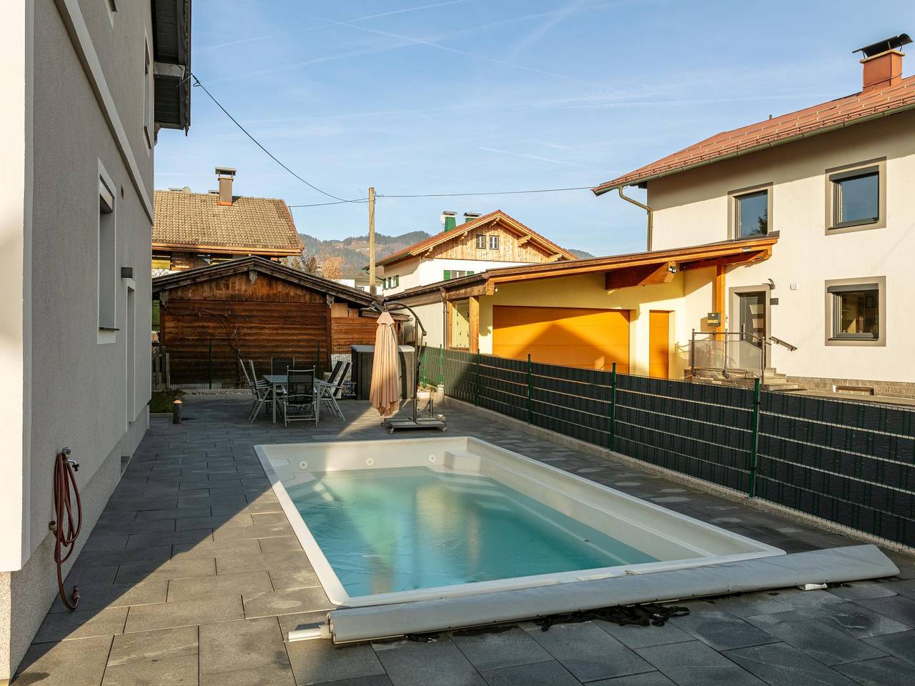 Ferienhaus mit Pool & Sauna in Tirol in Ebbs, Kaisergebirge